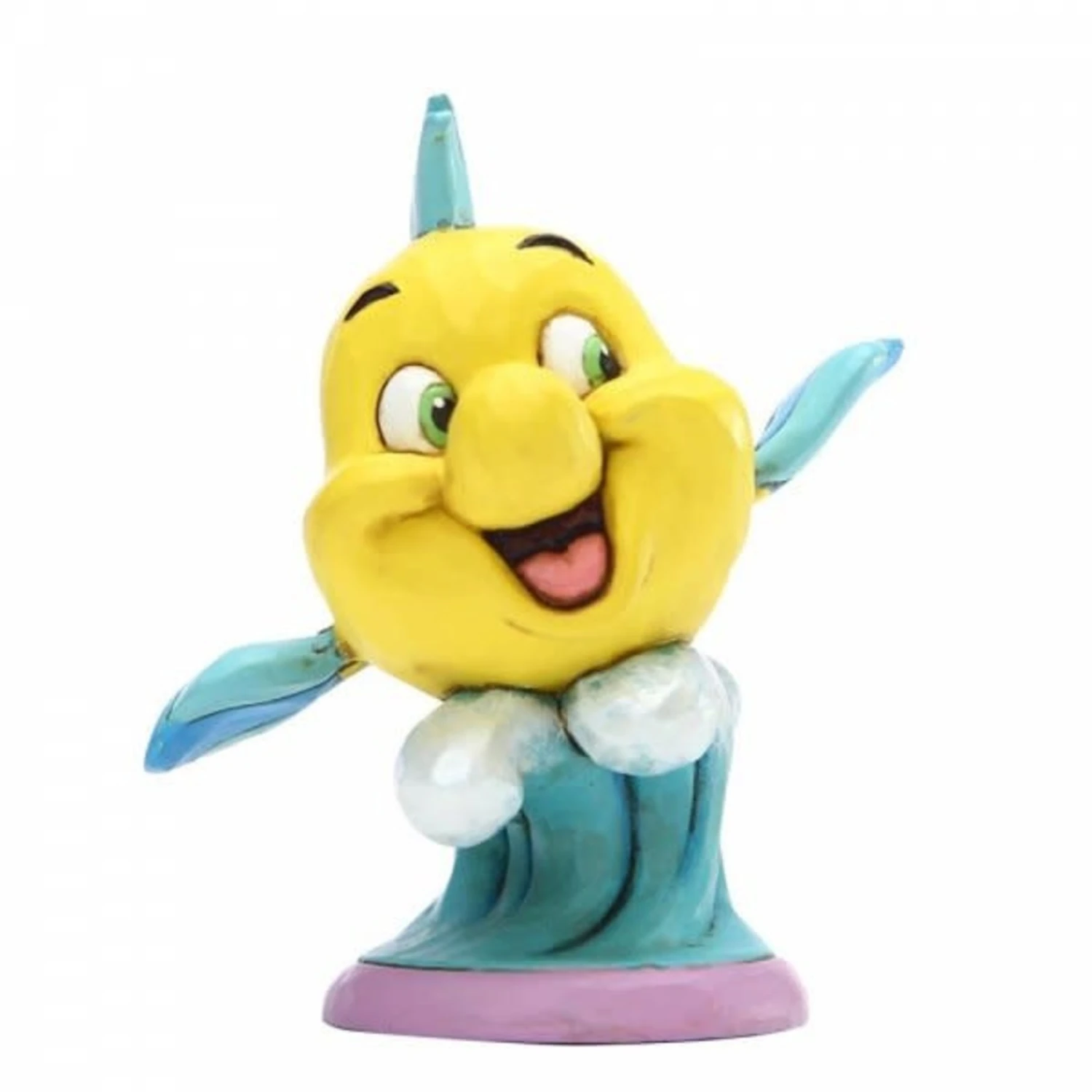 Disney - Go Fish Flounder (Little Mermaid) Figurine 1 Disney - Go Fish Flounder (Little Mermaid) Figurine