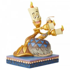 Lumiere And Feather Duster - Romance By Candlelight 7 Lumiere And Feather Duster - Romance By Candlelight -Toys Specialty Shop disney traditions disney lumiere and feather duste 2