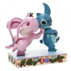 Disney - Stitch & Angel With Mistletoe Figurine 7 Disney - Stitch & Angel With Mistletoe Figurine -Toys Specialty Shop disney traditions disney stitch angel with mistlet 3
