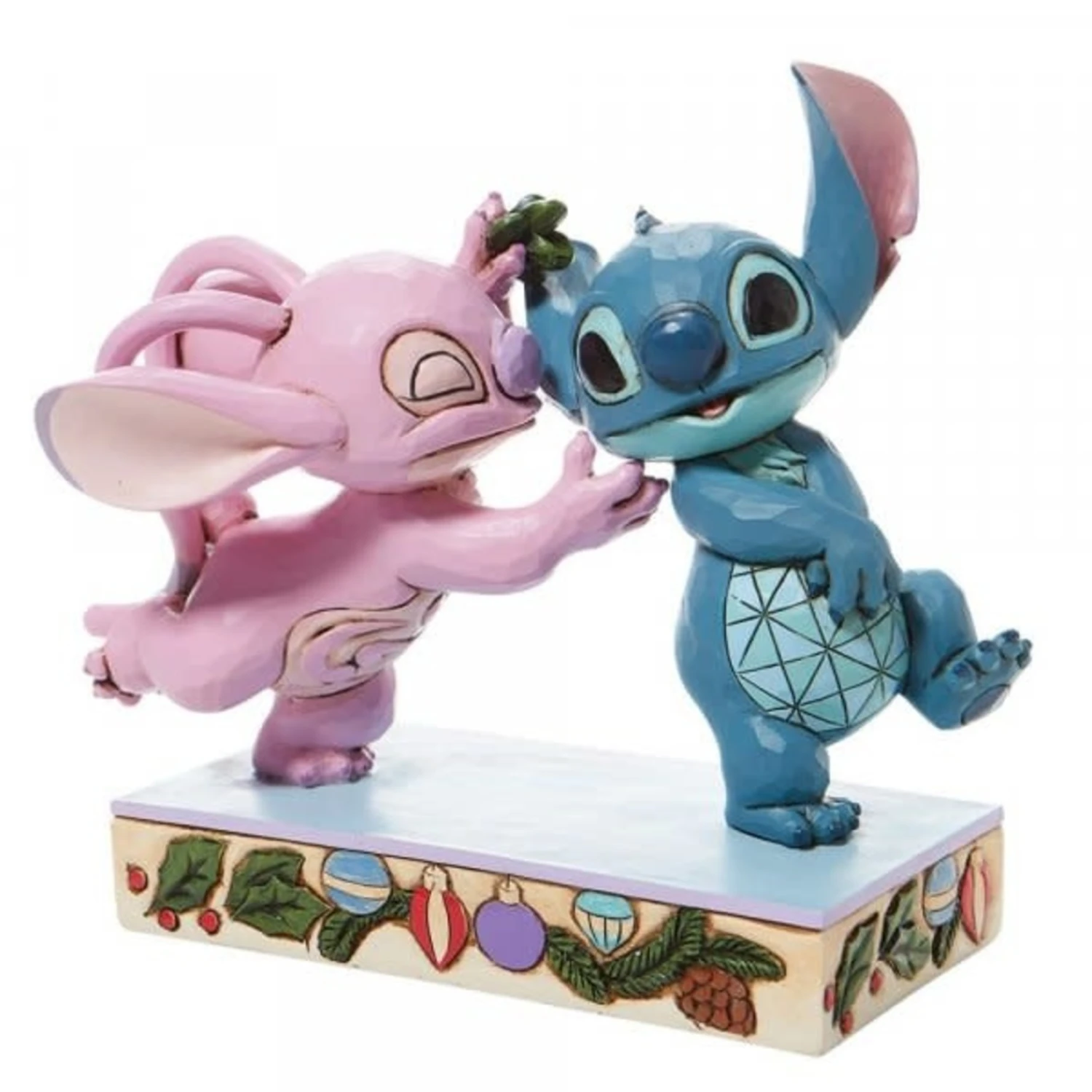 Disney - Stitch & Angel With Mistletoe Figurine 1 Disney - Stitch & Angel With Mistletoe Figurine