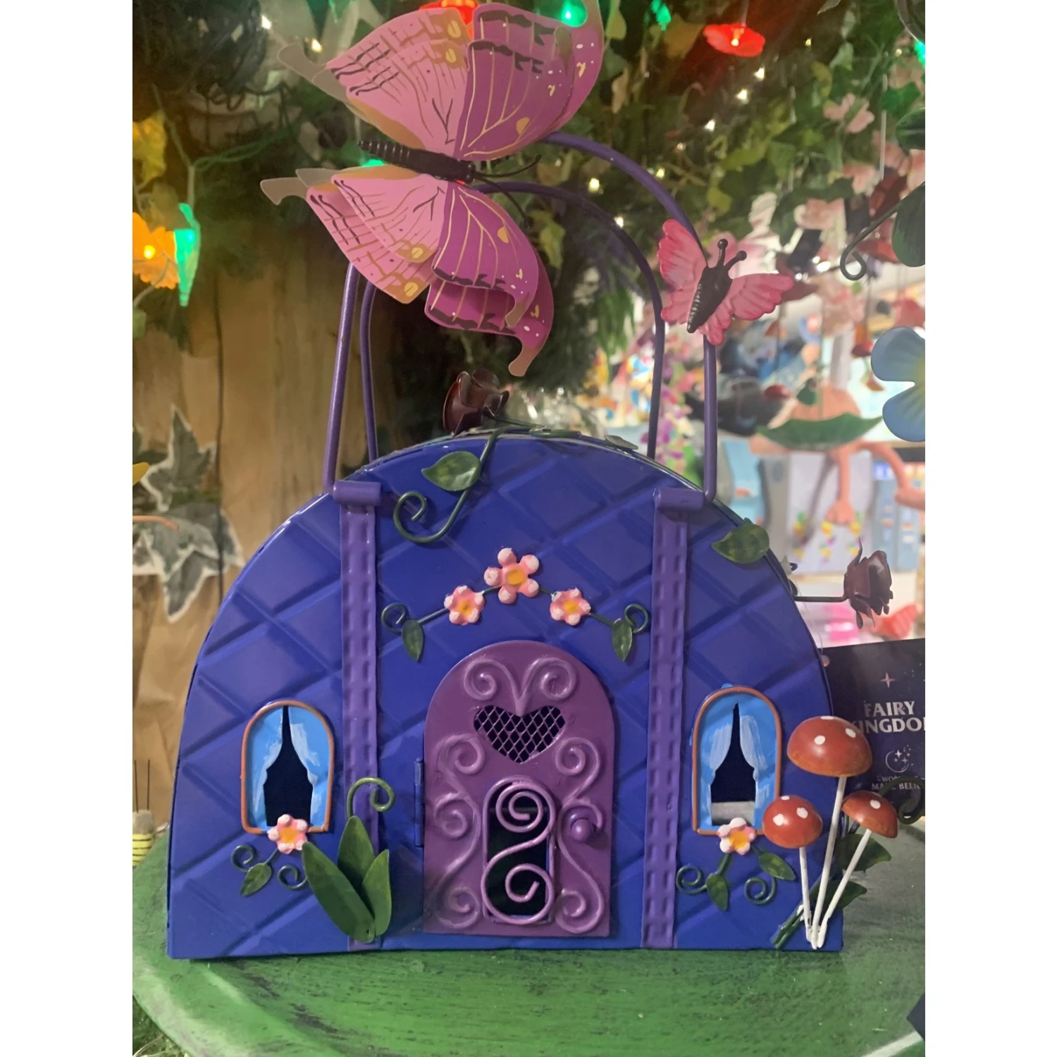 Fairy Kingdom Purple Handbag House 2 Fairy Kingdom Purple Handbag House - Image 2