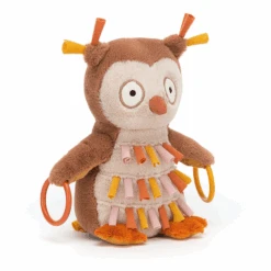 Toys Specialty Shop 24 Jellycat - Happihoop Owl Activity Toy