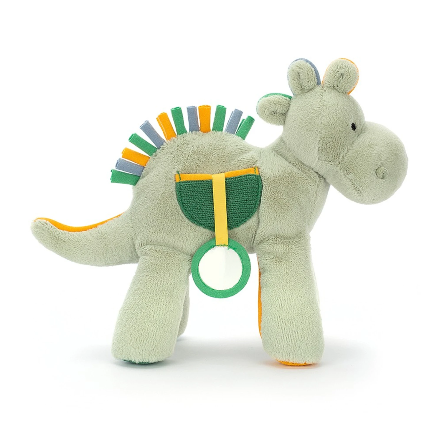 Jellycat - Peek-a-Boo Dino Activity Toy 2 Jellycat - Peek-a-Boo Dino Activity Toy - Image 2