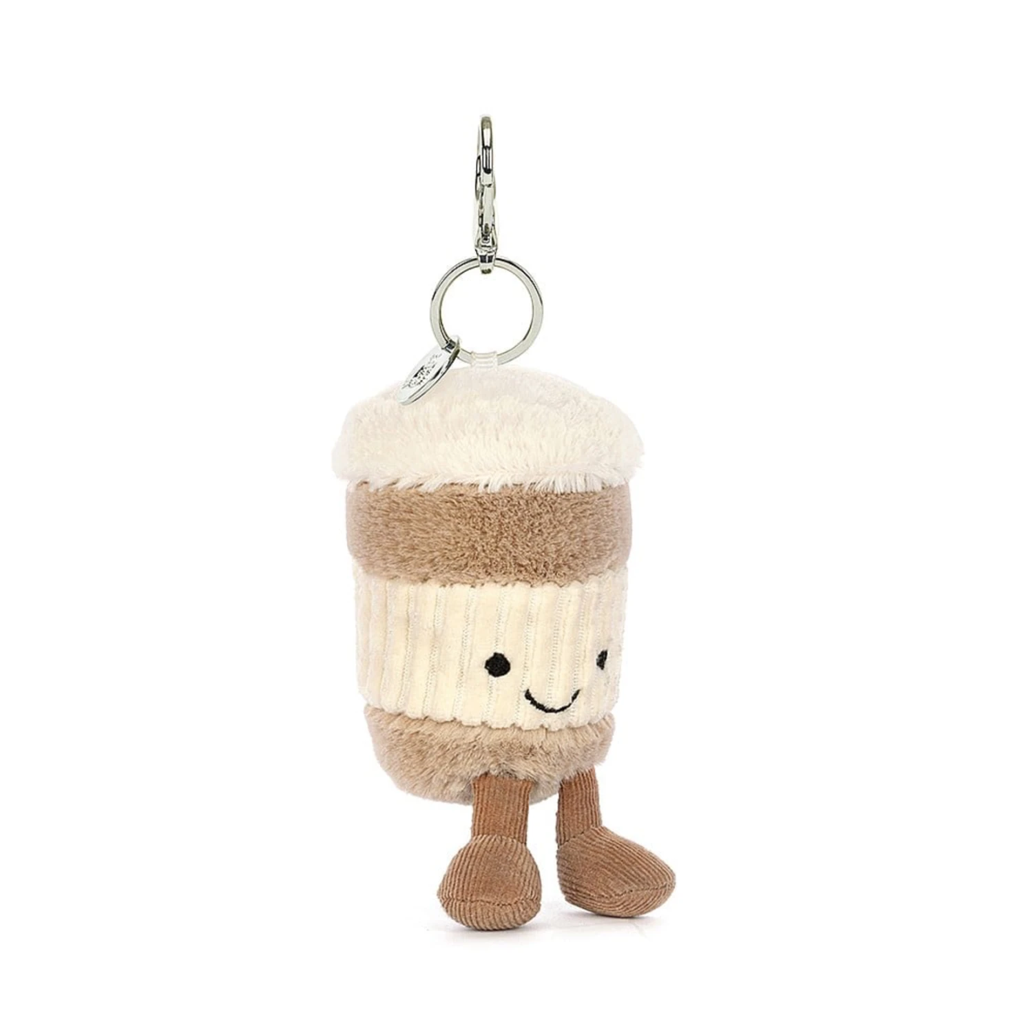 Jellycat - Amuseable Coffee-To-Go Bag Charm 1 Jellycat - Amuseable Coffee-To-Go Bag Charm