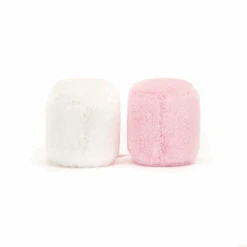 Jellycat - Amuseable Pink & White Marshmallows 5 Jellycat - Amuseable Pink & White Marshmallows -Toys Specialty Shop jellycat amuseable jellycat amuseable pink white m 2
