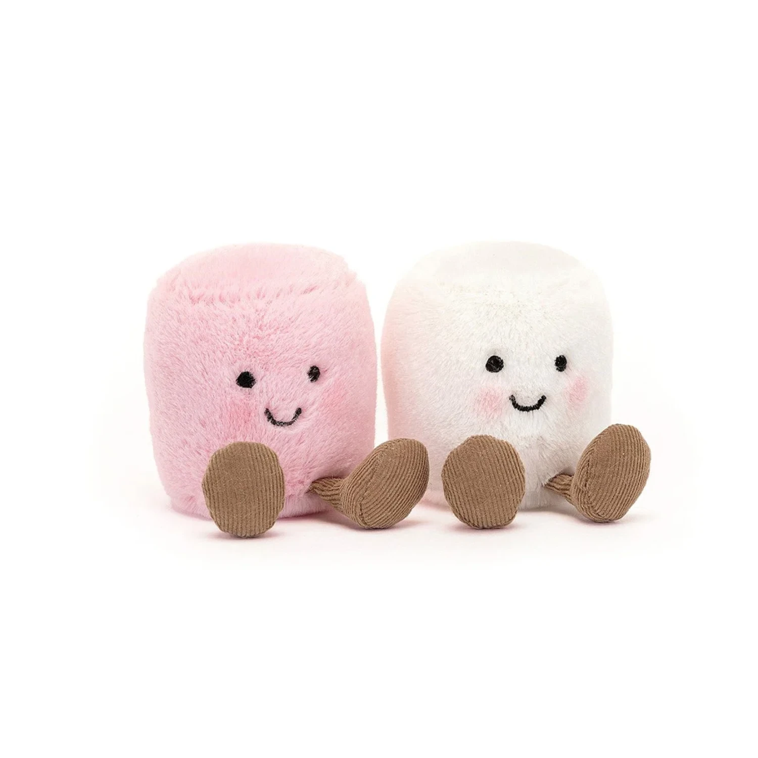 Jellycat - Amuseable Pink & White Marshmallows 1 Jellycat - Amuseable Pink & White Marshmallows
