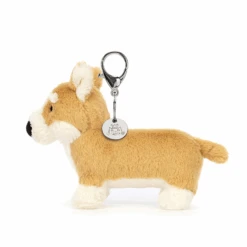 Jellycat - Betty Corgi Bag Charm -Toys Specialty Shop jellycat bag charms jellycat betty corgi bag charm 2