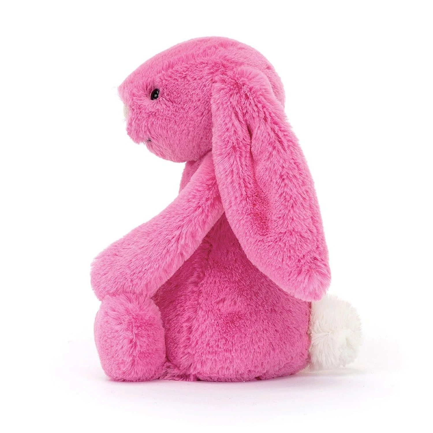 Jellycat - Bashful Hot Pink Bunny - Small 2 Jellycat - Bashful Hot Pink Bunny - Small - Image 2