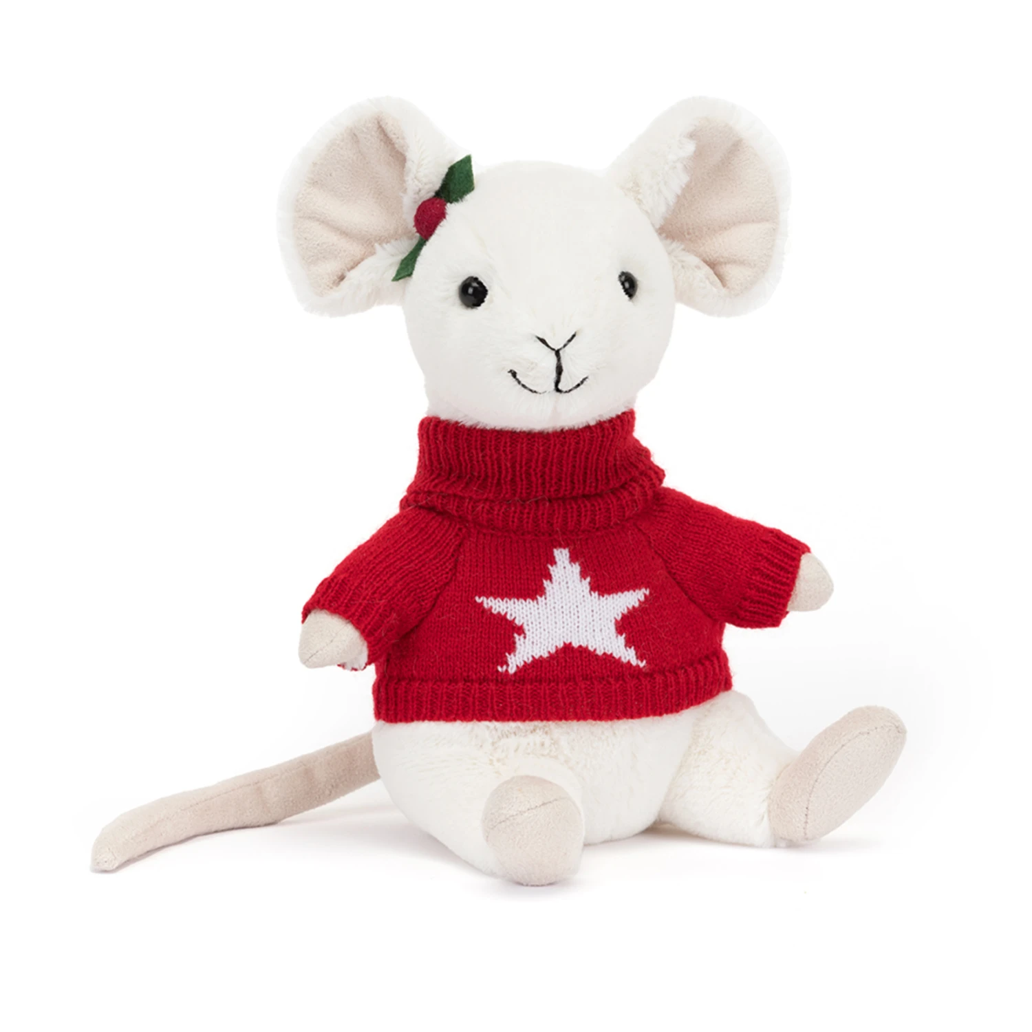 Jellycat - Merry Mouse Jumper 1 Jellycat - Merry Mouse Jumper