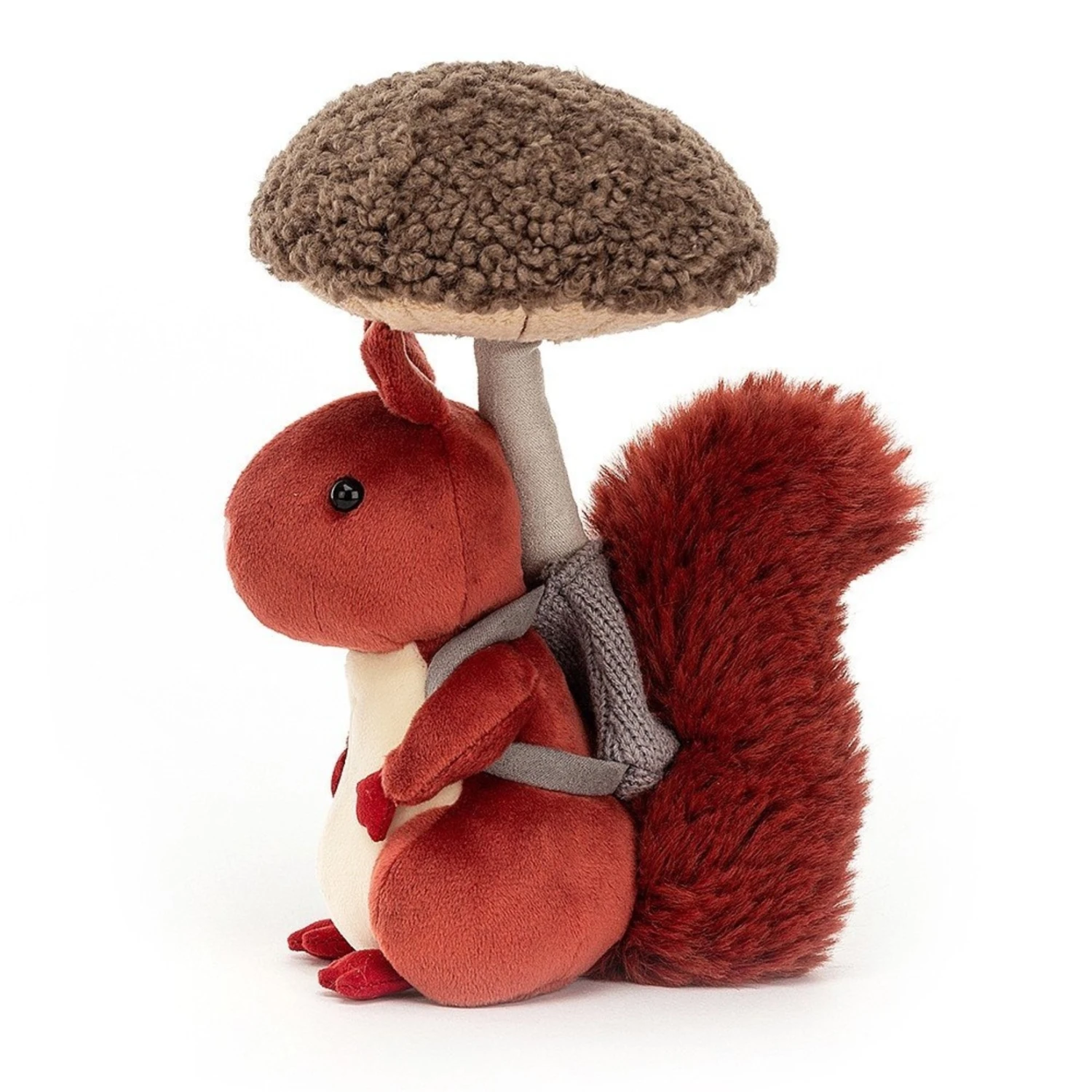 Jellycat - Fungi Forager Squirrel 2 Jellycat - Fungi Forager Squirrel - Image 2