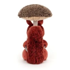 Jellycat - Fungi Forager Squirrel 5 Jellycat - Fungi Forager Squirrel -Toys Specialty Shop jellycat little legs jellycat fungi forager squirr 2