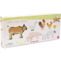 Le Toy Van Sunny Farm Wooden Animal Set -Toys Specialty Shop le toy van sunny farm wooden animal set 3