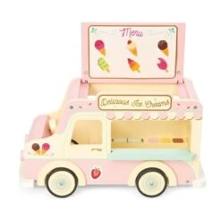 Le Toy Van Wooden Dolly Ice Crean Van -Toys Specialty Shop le toy van wooden dolly ice crean van 3