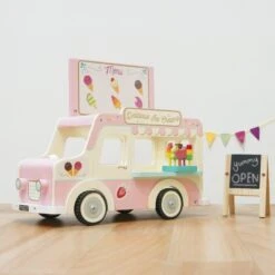 Le Toy Van Wooden Dolly Ice Crean Van -Toys Specialty Shop le toy van wooden dolly ice crean van 5