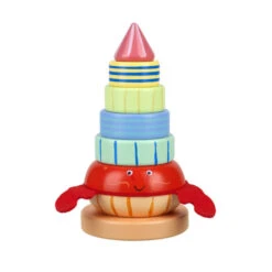 Wooden Sealife Hermit Crab Stacking Ring