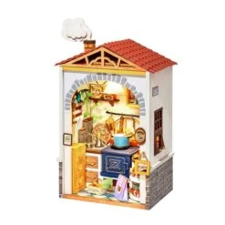 Rolife Flavour Kitchen Mini Town DIY Kit