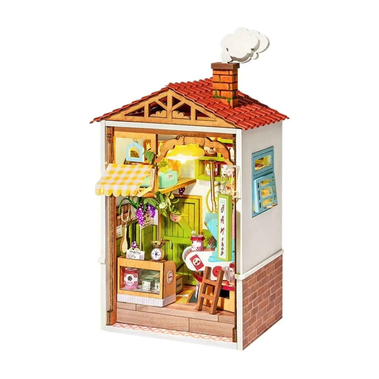 Rolife Sweet Jam Shop Mini Town DIY Kit 1 Rolife Sweet Jam Shop Mini Town DIY Kit